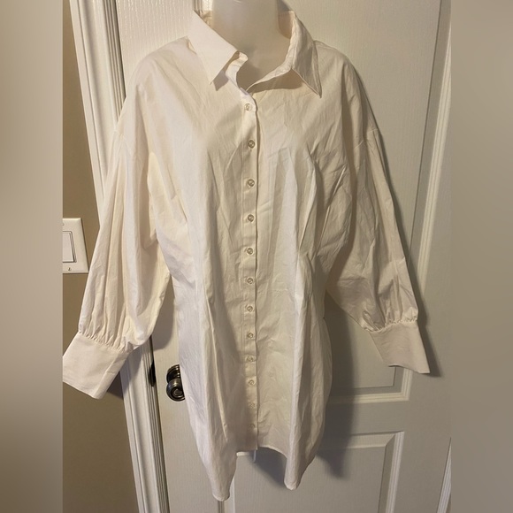 White dress. Size xl. H&M. NWT. - Picture 1 of 6
